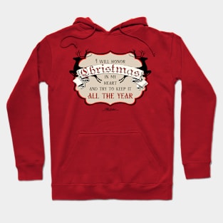 Charles Dickens Christmas Hoodie